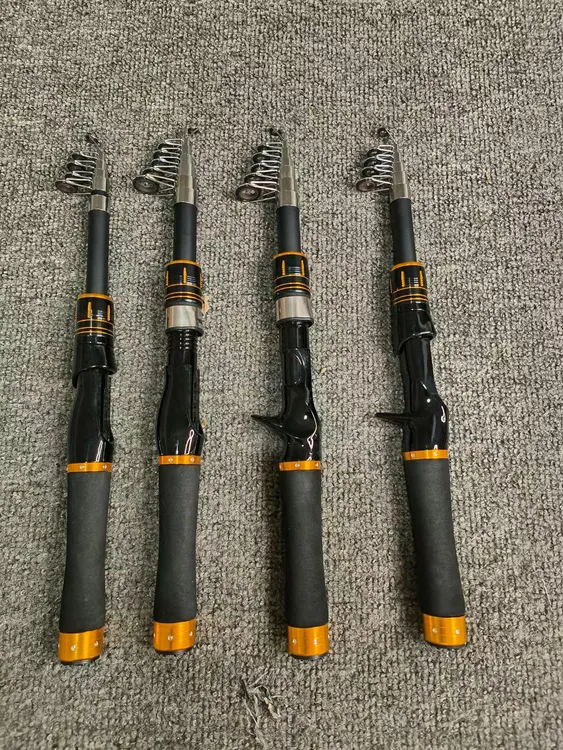 超短迷你小路亚套装便携伸缩路亚鱼竿全套小海竿马口白条黑鱼杆