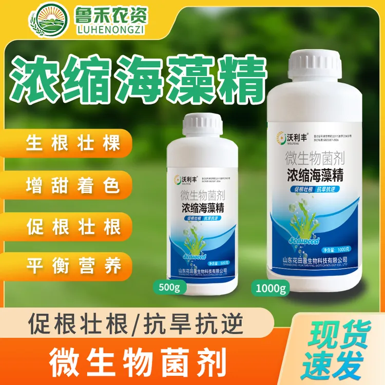 沃利丰生根绿叶海藻精壮根绿叶靓果抗旱抗逆蔬菜果园通用叶面肥