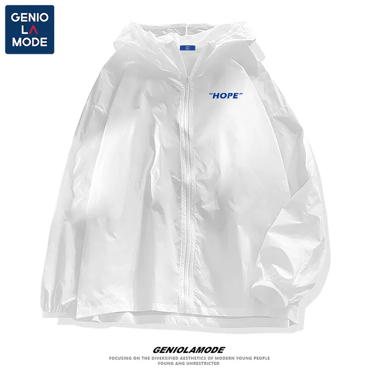 GENIOLAMODE钓鱼服男士皮肤衣凉呼呼夏季运动冰丝凉感薄款外套男