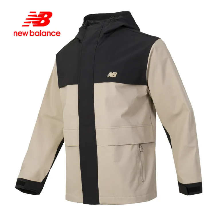 New Balance NB男女外套2025秋冬新款运动休闲连帽夹克AMJ43313BM