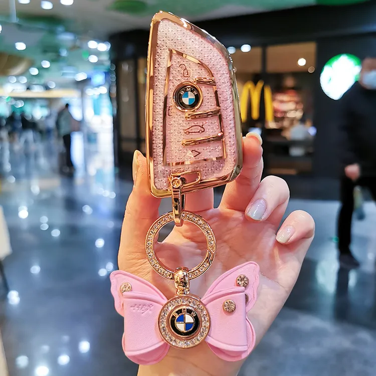 适用宝马钥匙套x3x5x1x2x4五系530刀锋ix宝马车钥匙套525gt325li