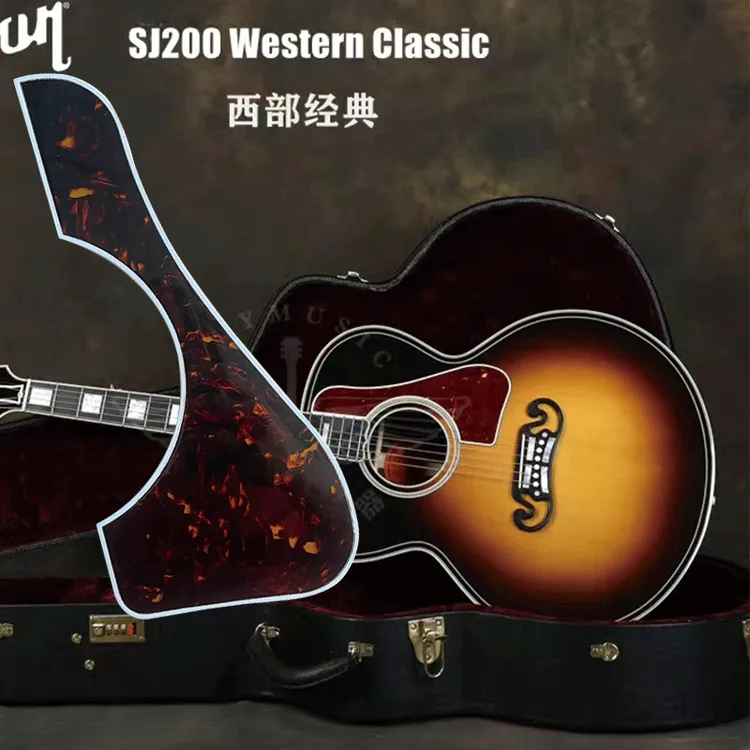 J45 DeluxeGibson吉普森J45 G45蜂鸟 西部经典SJ200WesternClassc