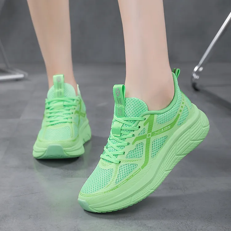 专业马拉松跑步鞋男女轻便减震回弹运动鞋网面竞速跑鞋减肥跳绳鞋