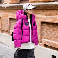 BANDOCIN/半度闲秋冬季男女童户外保暖防风抗寒加厚白鸭绒羽绒服