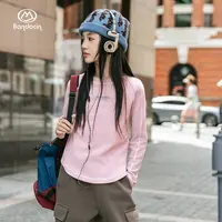 BANDOCIN/半度闲城市户外女童洋气休闲日常冬季保暖打底衫T恤