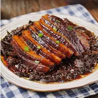 晶鹏华昌 梅菜扣肉 方便食用 12大片五花肉