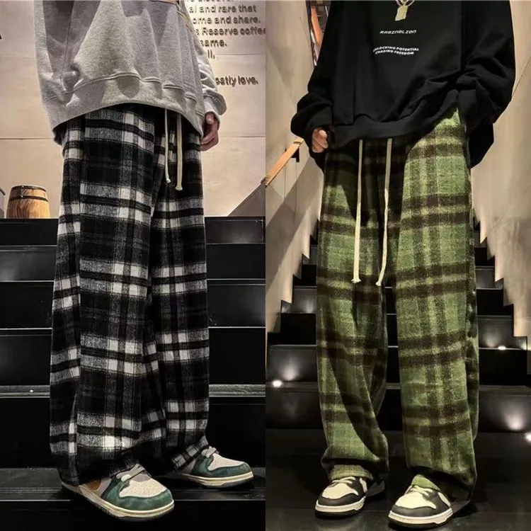 超大码胖MM300斤显瘦女款阔腿高腰加厚休闲裤宽松老钱风女式衣服
