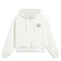 李宁外套女子时尚休闲百搭潮流宽松透气连帽运动卫衣AWDT372-B品