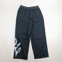 LI-NING/李宁男子韦德系列时尚涂鸦休闲运动宽松长裤AKXT795-B品