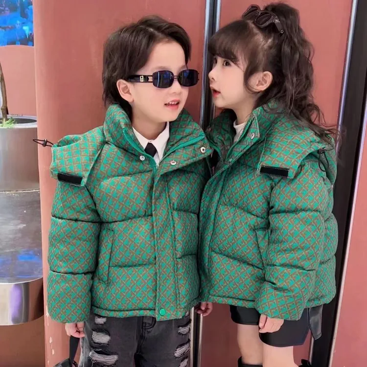 儿童冬季棉服加厚新款保暖网红洋气帅气炸街冬季加棉加厚时尚棉袄