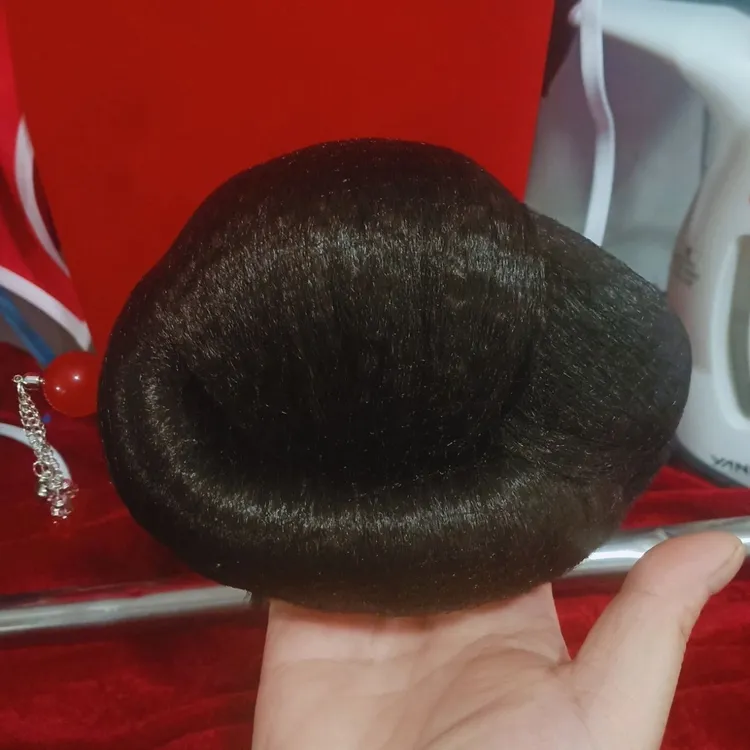 苗族侗族演出配饰头饰毛线苗纠纠轻巧好戴成人儿童假发成品