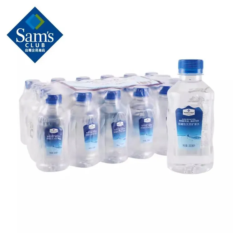 山姆弱碱性天然矿泉水300ml*24瓶 水源地长寿乡巴马整箱京东快递