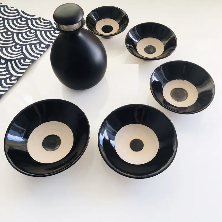 水浒传陶瓷碗仿古道具碗影视土碗菜碗扣肉碗蒸菜碗农家粗陶黑摔碗