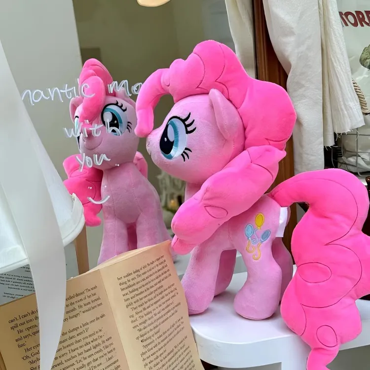 小红书同款宝莉小马驹毛绒动画片可爱柔柔碧琪玩偶儿童生日礼物