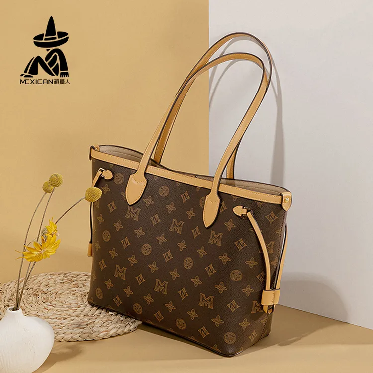 稻草人女包2024新款上班通勤单肩包大容量托特包时尚经典品牌女包