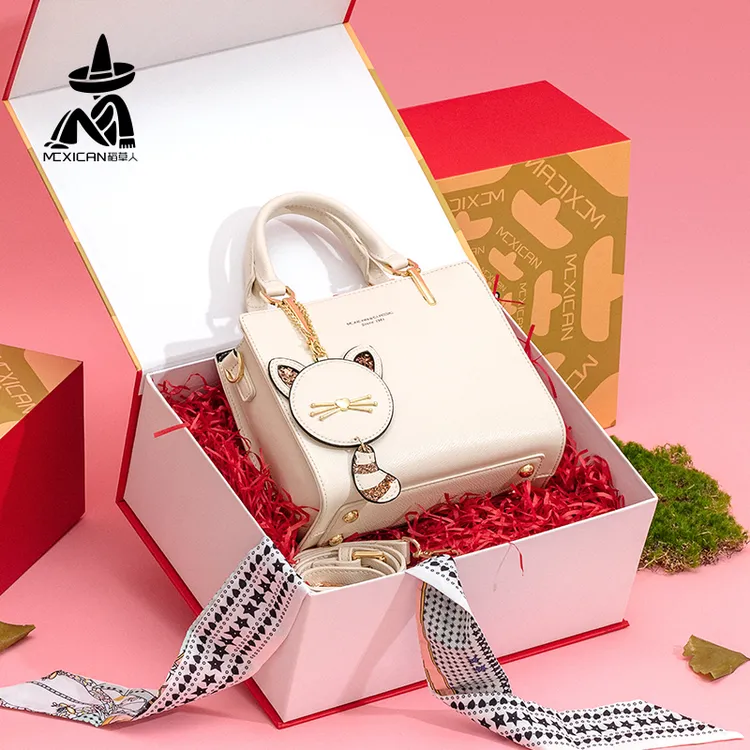 稻草人女包斜挎小包包女2024新款小众单肩包女生包包送女友送老婆