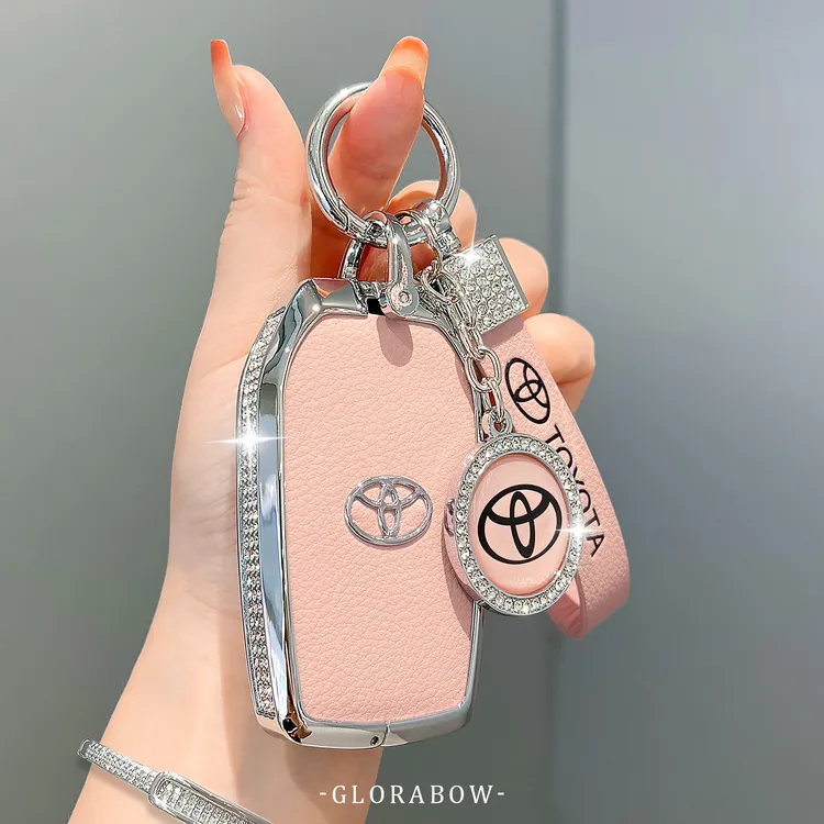 2024款丰田凯美瑞钥匙套荣放rav4汉兰达锐放普拉多赛那bz3真皮女