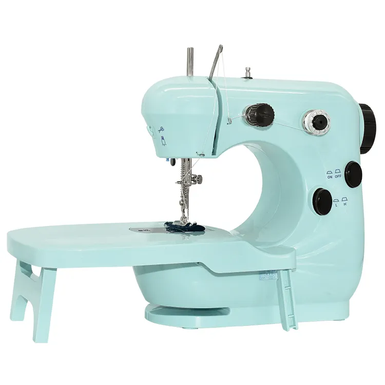 家毅301缝纫机家用电动小型迷你多功能全自动吃厚微型家用缝纫机