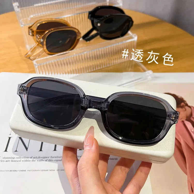 折叠墨镜太阳眼镜开车防紫外线太阳镜时尚百搭黑色复古潮流偏光