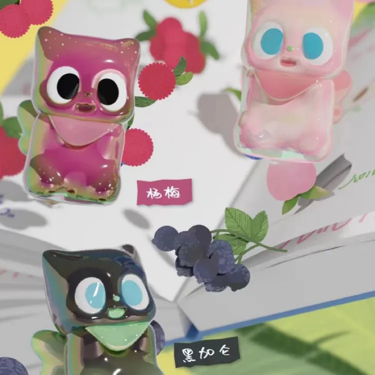 【阿旺拆盒】pitty猫pitty的水果系列盲盒盲袋