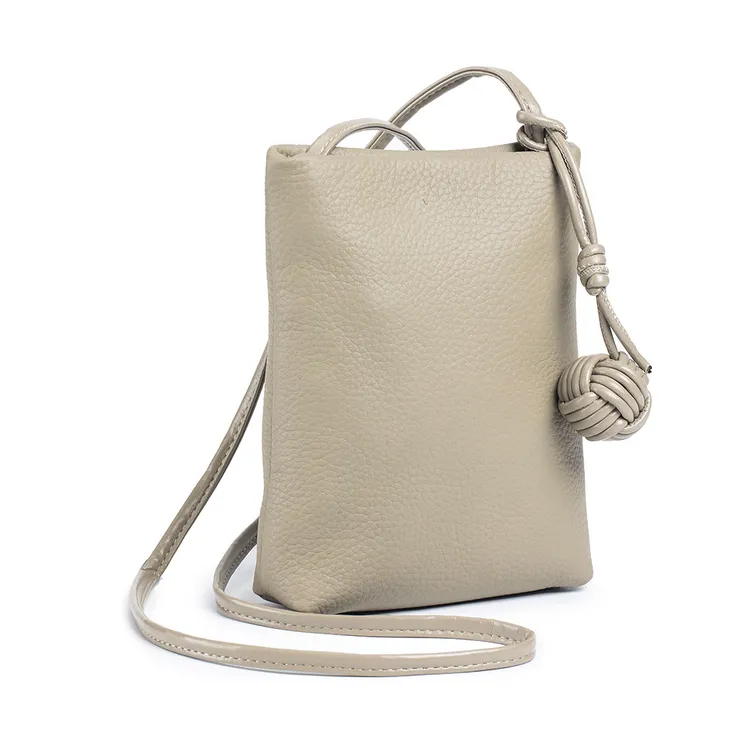 真皮时尚手机包女士日韩迷你小包包高级感单肩斜挎包新款小众女包