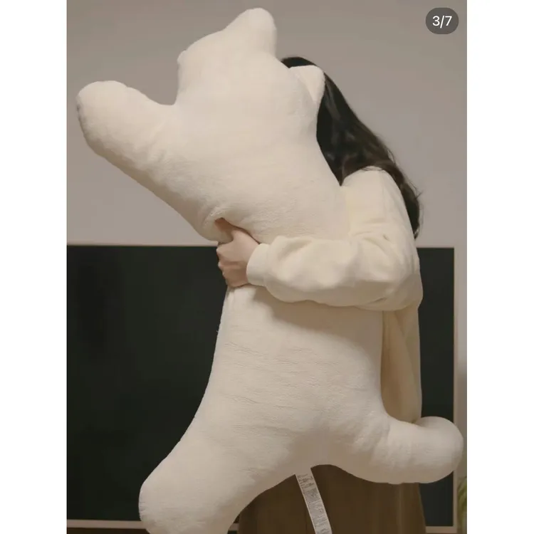 可爱网红垫枕猫咪枕头抱枕卧室创意宿舍长条侧睡超软毛绒加厚睡枕