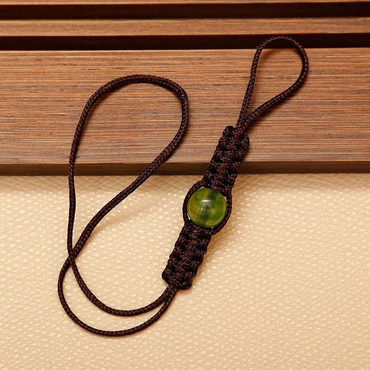 新款防掉壶绳高档上档次手工编织茶具配件紫砂壶盖绳防摔绑壶绳子