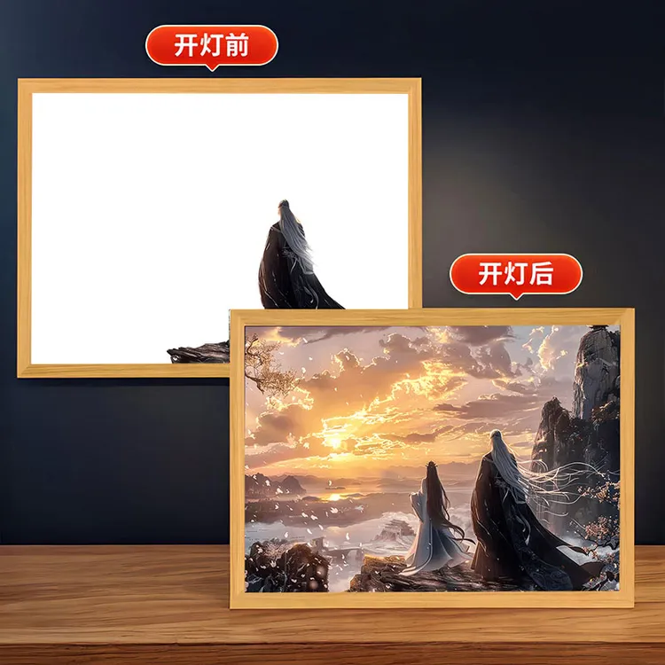【仙逆】李慕婉王林灯光画生日礼物宿舍卧室客厅桌面夜灯摆件