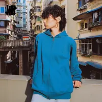 【李晨nic】UNDEFEATED五条杠官方秋季新品拉链连帽卫衣UI43GKH01M