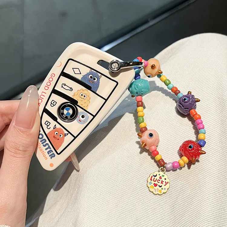 OFF CURVE宝马5系钥匙套刀锋三系x3x5x1车i3扣325li壳3系ix3包