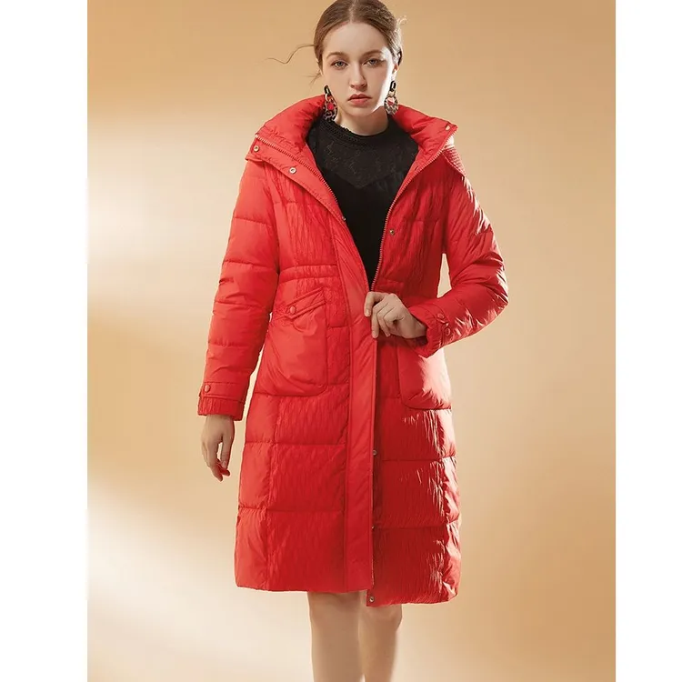 Y072厚外套时尚潮流保暖加长款含34HZ1B0105