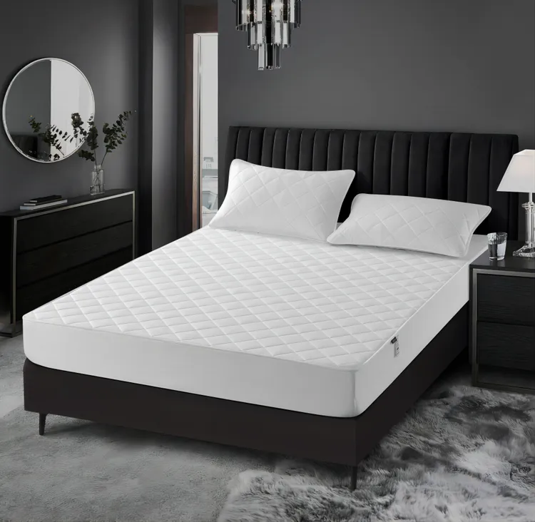 希尔顿床笠A类透气抑菌防滑床罩家用水洗保护垫床垫春季生活节