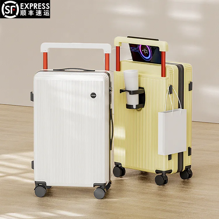 宽拉杆大容量行李箱新款女拉杆箱静音万向轮密码箱男登机箱旅行箱