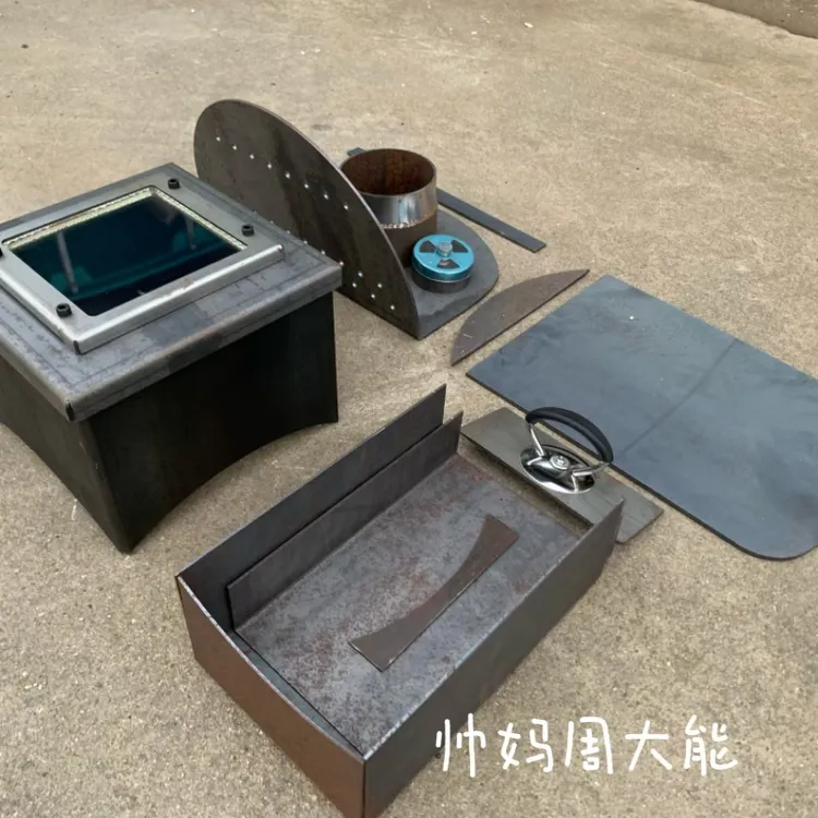 卧式无烟气化炉煤气罐改装配件全套组合