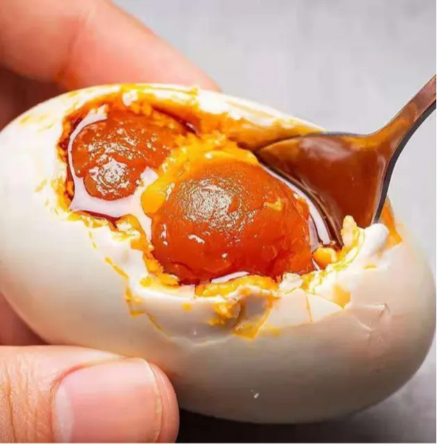 高邮双黄咸鸭蛋10枚地方风味传统工艺熟咸蛋起沙流油即食