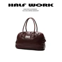 HALF WORK/伴工 复古大容量手提包 旅行包KB-1993