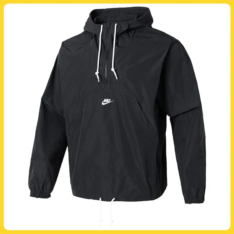 NIKE耐克男子AS M NK CLUB MARINA ANORAK梭织外套FN3893-010