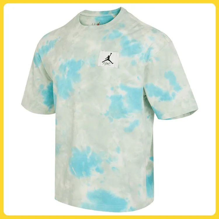 NIKE耐克男子AS M J ESS STMT OVSZ GFX SS CR无领短TDX9584-110