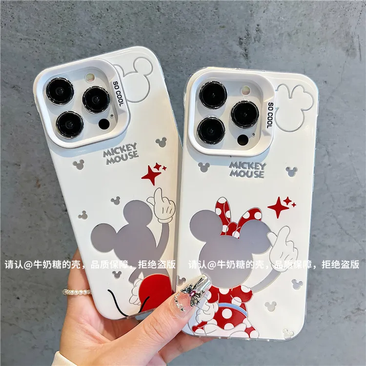 彩银无边框适用苹果16iPhone/华为手机壳15ProMax防摔pura70爆款