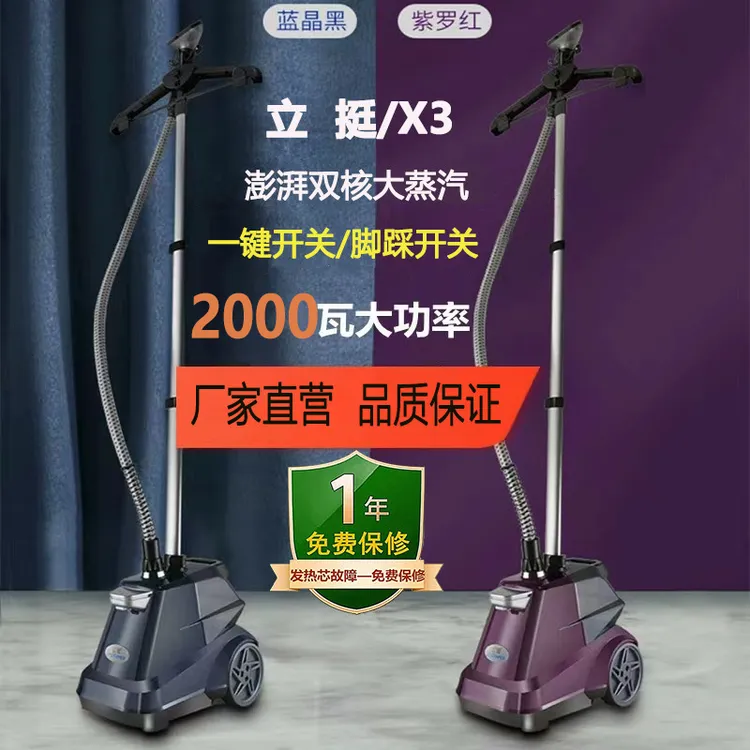一挺立挺服装店商用家用立式大蒸汽挂烫机家用大功率蒸汽熨烫机