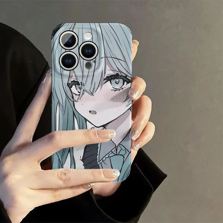 初音未来4适用苹果15手机壳14promax华为OPPO小米VIVO动漫壳ins