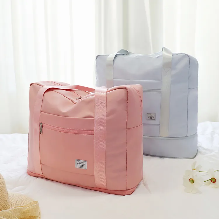 TINYAT/天逸大容量旅行包女扩容收纳包待产包短途行李袋行李包男