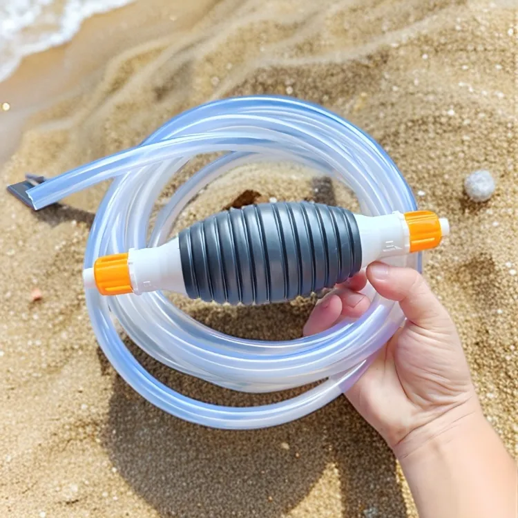 新款手动抽油器换水抽油气囊管子换油器换油手捏式加尿素加油鱼缸