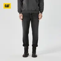 CAT卡特24秋新品男士舒适休闲易搭标准直筒牛仔裤