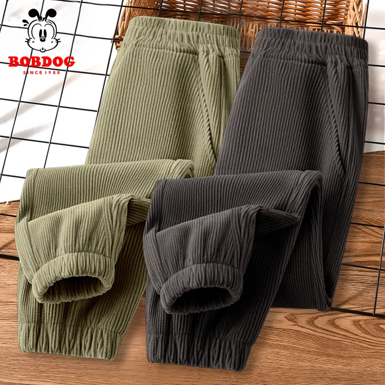 巴布豆男女童休闲裤长裤薄款春秋款2025新款中大童儿童裤子童装潮