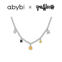 ABYBCHARMING 铜合金项链  慢游项链轻奢坠链锁骨链小众素款ins