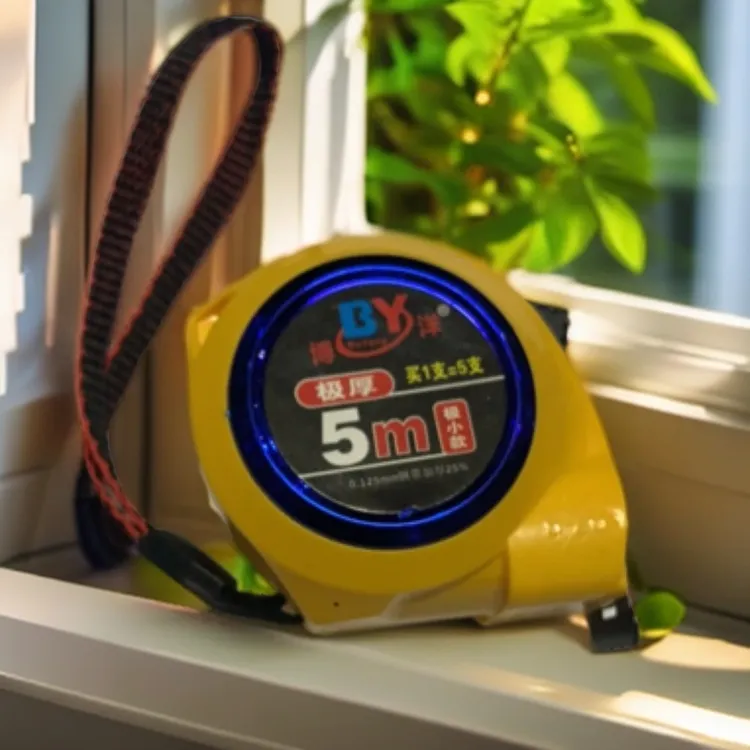 博洋钢卷尺宽条盒尺加厚耐磨防摔迷你极小款卷尺子5米高精度测量