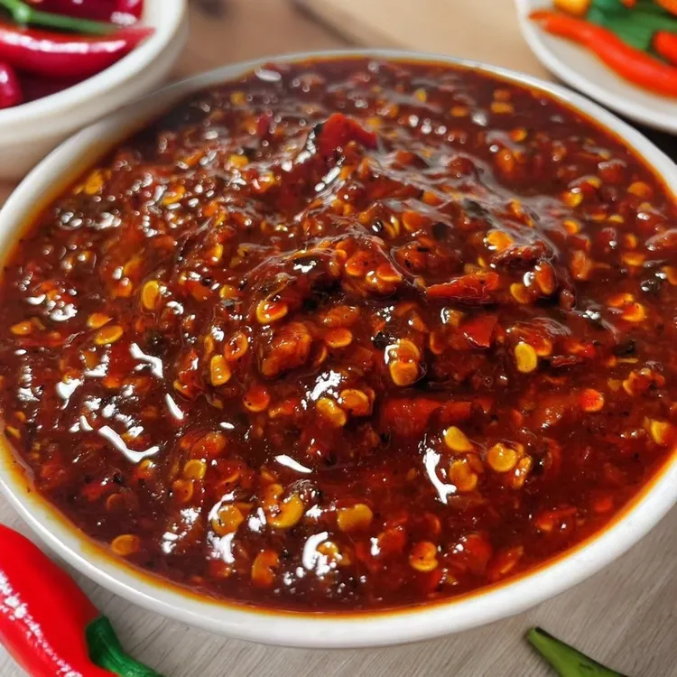 云南德宏风味傣家炭烤产地火烧辣椒酱350克/瓶装新鲜小米椒农产品