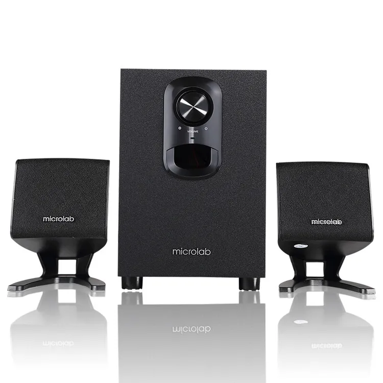 Microlab/麦博多媒体台式电脑音响笔记本通用木质有源音箱低音炮