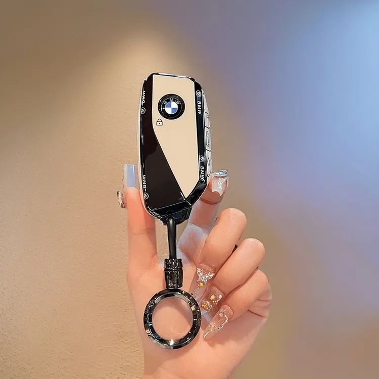 24款宝马X5钥匙扣新5系530Li包X1/X3/X7车735/740Li/iXM保护套壳
